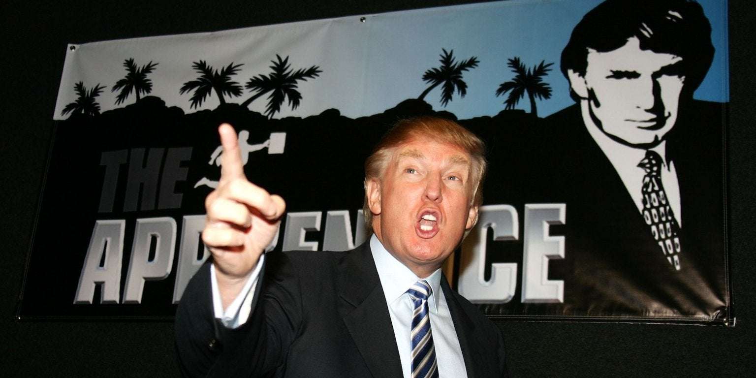 image for Trump proposed a 'white vs black contestants' season of 'The Apprentice' in a recently resurfaced recording