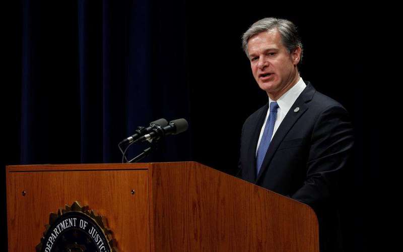 image for FBI Director Wray: Russia intent on interfering with U.S. elections