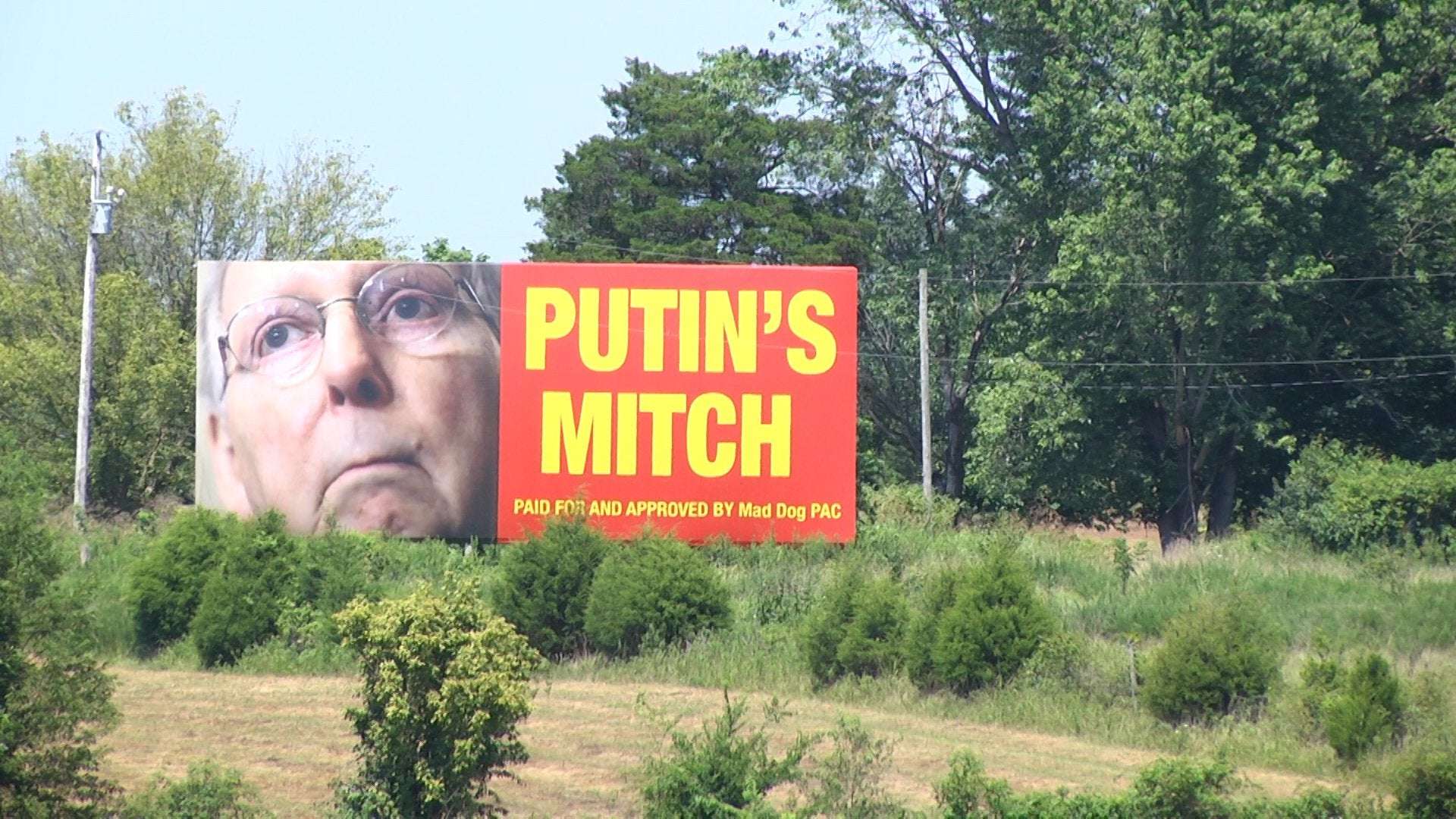 image for ‘Putin’s Mitch’ billboard grabs attention on Interstate 65