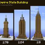 image for Empire State Building in 3 scales