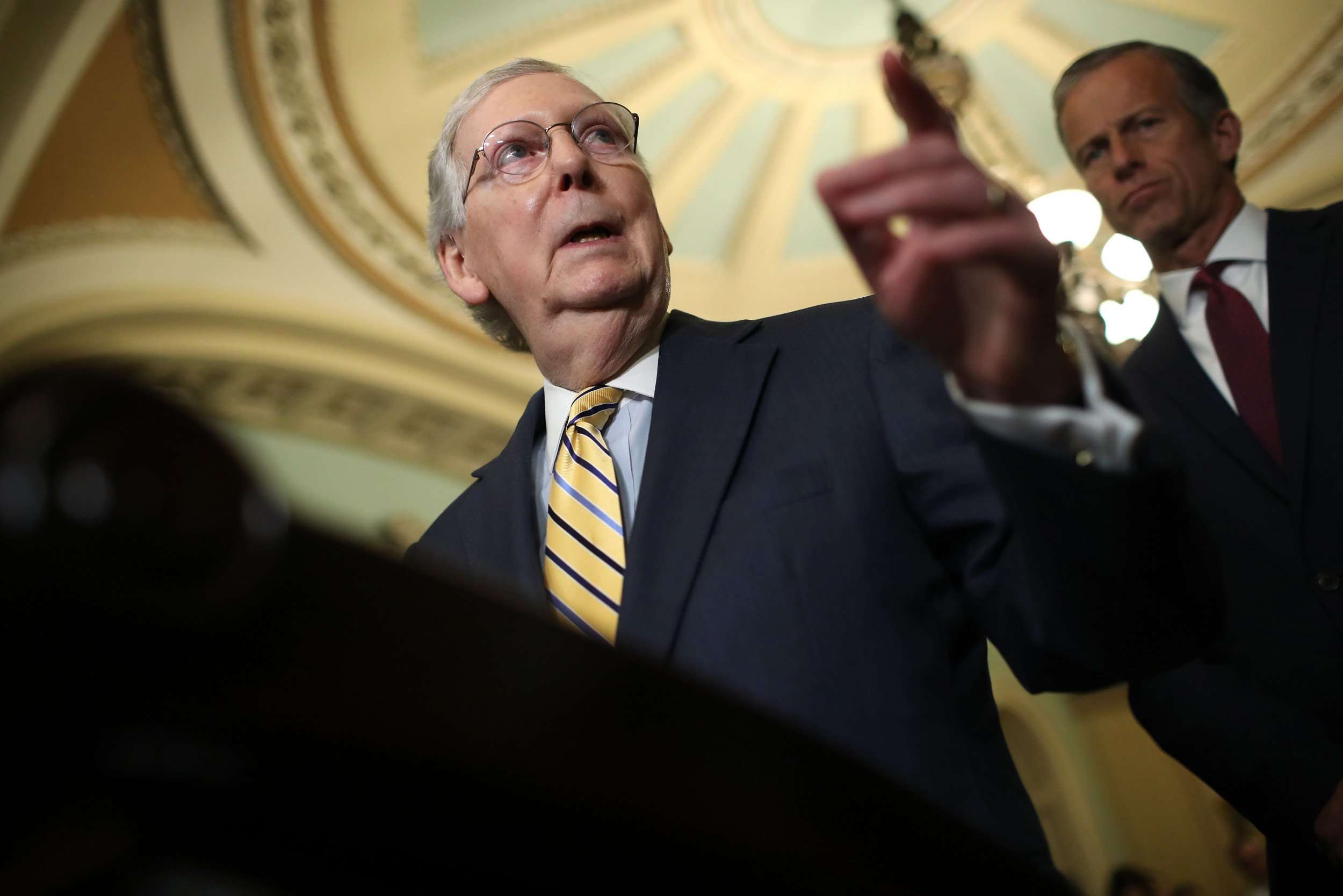 image for Mitch McConnell Received Donations from Voting Machine Lobbyists Before Blocking Election Security Bills
