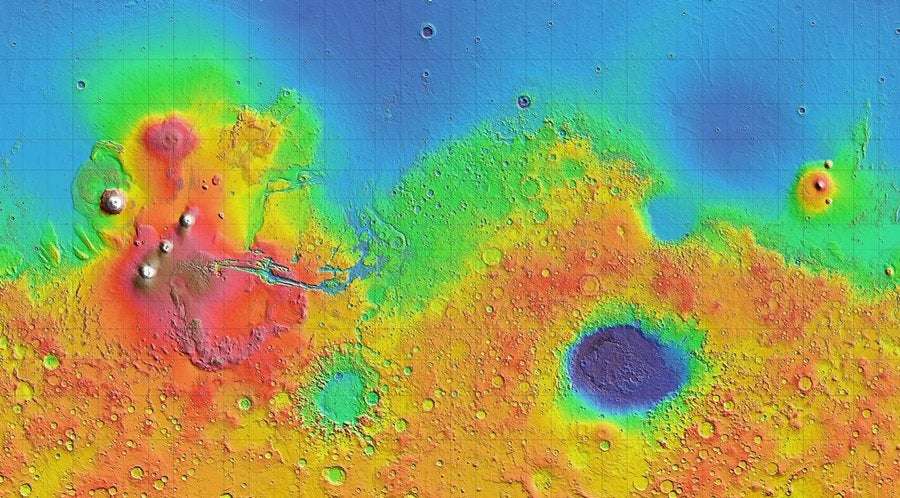 image for Ancient Mars tsunami hints at surprisingly wet world
