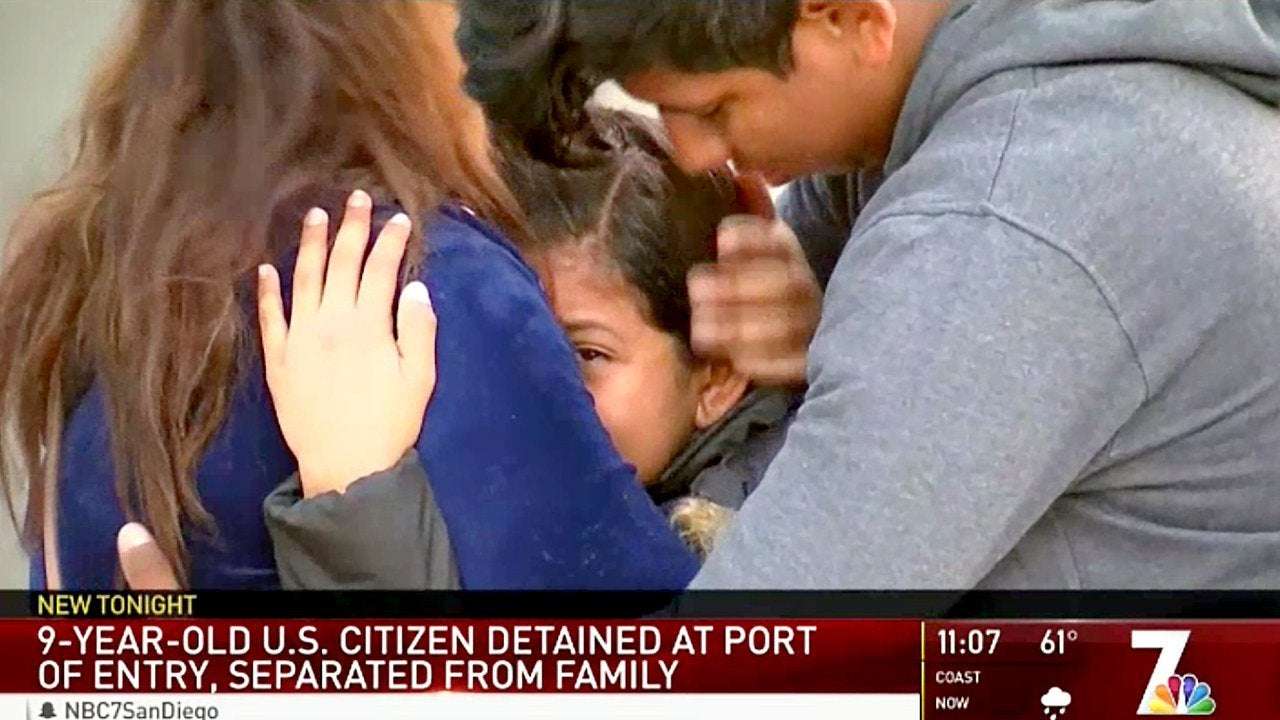 image for Border Patrol Detained a 9-Year-Old American Girl on Her Way to School for 32 Hours