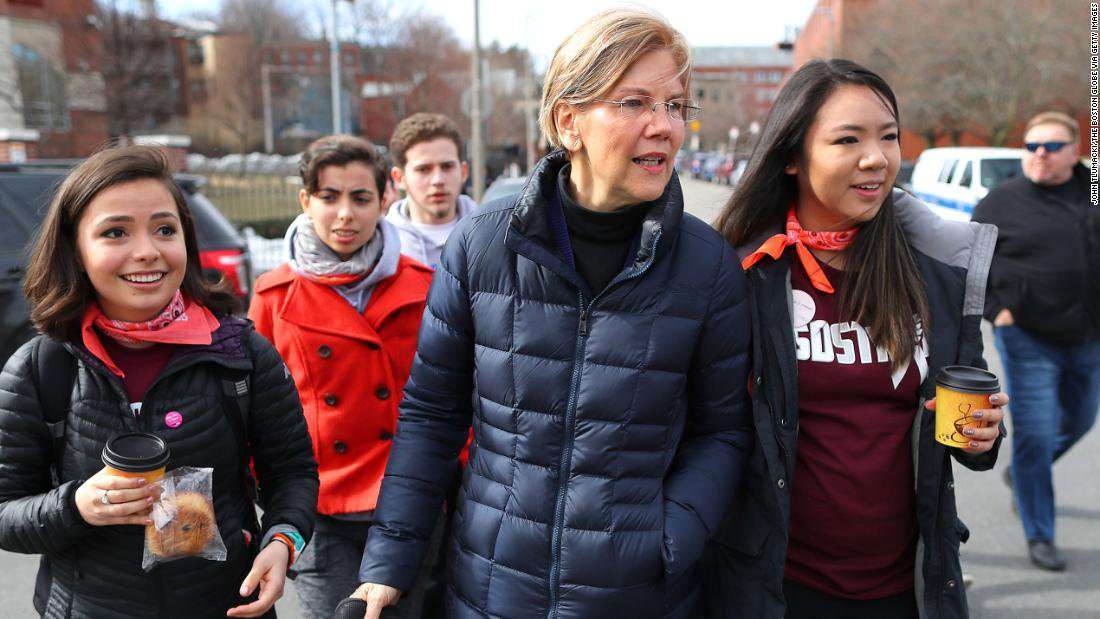 image for Elizabeth Warren: I could go to college on a waitress' salary. Americans can't do that anymore