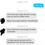 image for being pregnant on tinder is hard