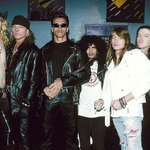 image for Guns N’ Roses with Arnold Schwarzenegger, 1991