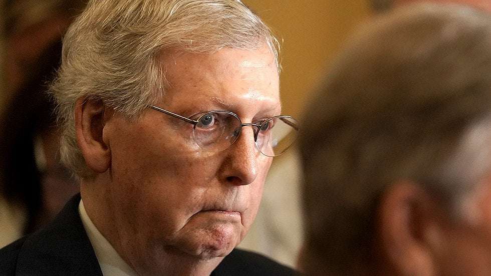 image for Kentucky Democrats sell 'Moscow Mitch' gear after McConnell blocks election security bills
