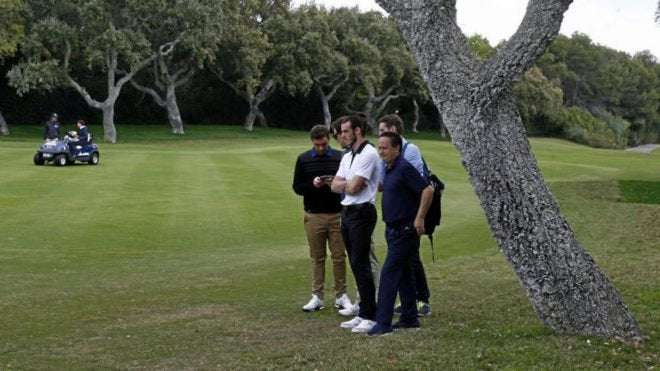 image for Bale played golf while his Real Madrid teammates lost to Tottenham