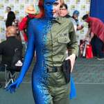 image for This Mystique cosplay mid merge (by magnetomystique)
