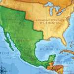image for Map of America before the 1846-1848 Mexican American War