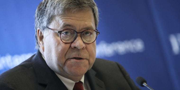 image for Barr says the US needs encryption backdoors to prevent “going dark.” Um, what?