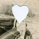 image for She's in someone's locket, 1940s.