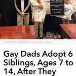 image for Gay Dads adopt all 6 siblings who have spent half a decade in foster care