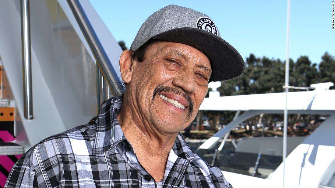 image for Actor Danny Trejo comes to aid of baby that was trapped in overturned car