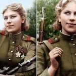 image for Roza Shanina, the 19 year old Soviet sniper who killed 54 Nazis during World War II.