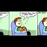 image for Wholesome Garfield comic