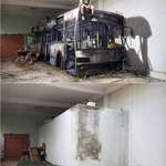 image for This graffiti artist turned a block wall into a bus