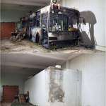 image for Transforming a concrete block into a bus