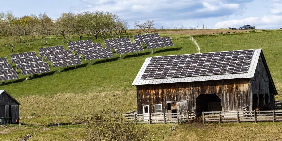 image for Could a Small Patch of Farmland Meet Humanity's Solar Power Needs?