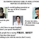 image for Random Chinese girl in Hollywood movies starter pack