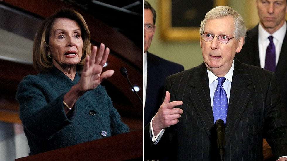 image for Pelosi refers to McConnell as 'Moscow Mitch'