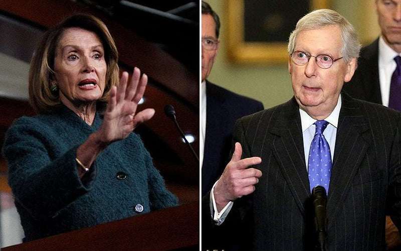 image for Pelosi refers to McConnell as 'Moscow Mitch'