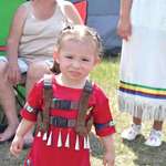 image for My daughter’s first powwow in her new jingle dress.