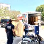 image for The Fire Department was responding to a medical emergency in my apartment complex. When they got done as they headed out they took time to stop and help my elderly father and I move our heaviest items into our moving truck. It was 103 degrees, and they were very kind.