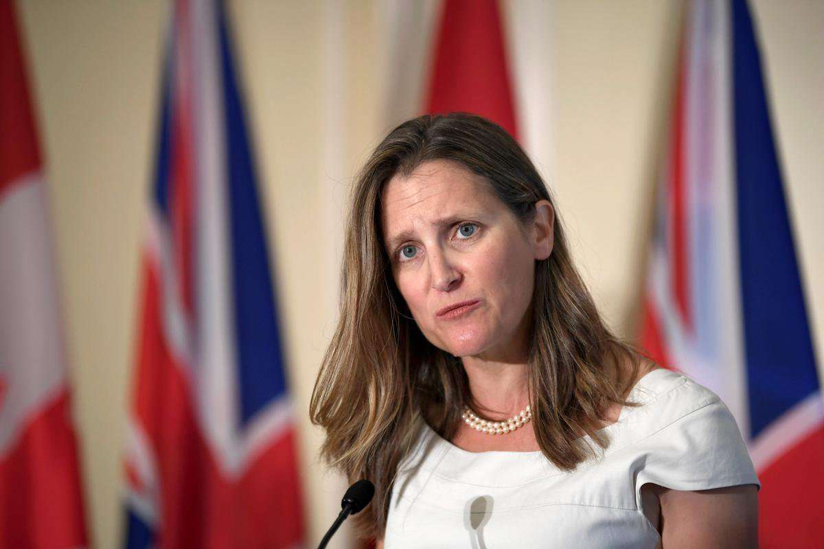 image for Chinese embassy tells Canada to stop meddling in Hong Kong affairs
