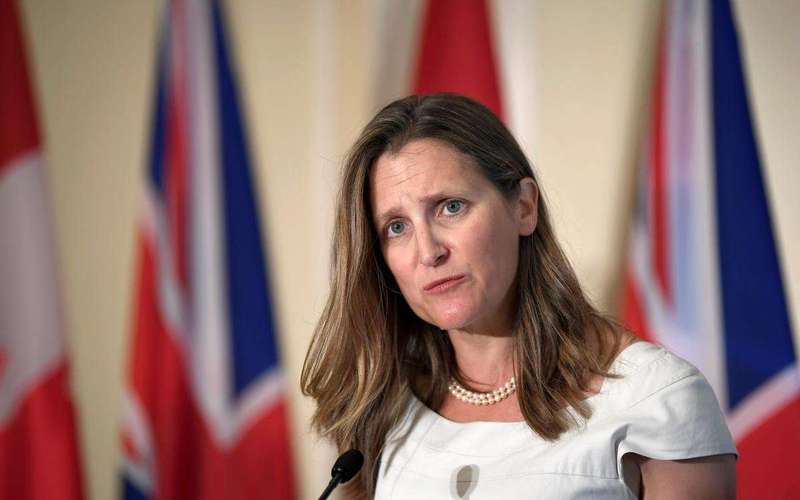 image for Chinese embassy tells Canada to stop meddling in Hong Kong affairs