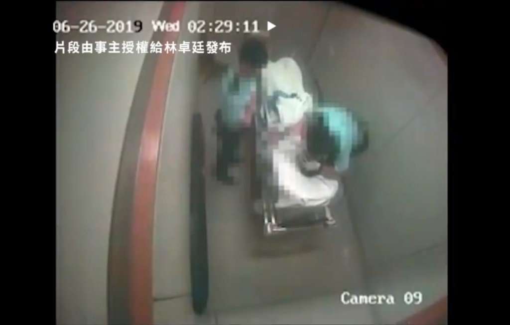 image for Hong Kong police caught on camera torturing a...