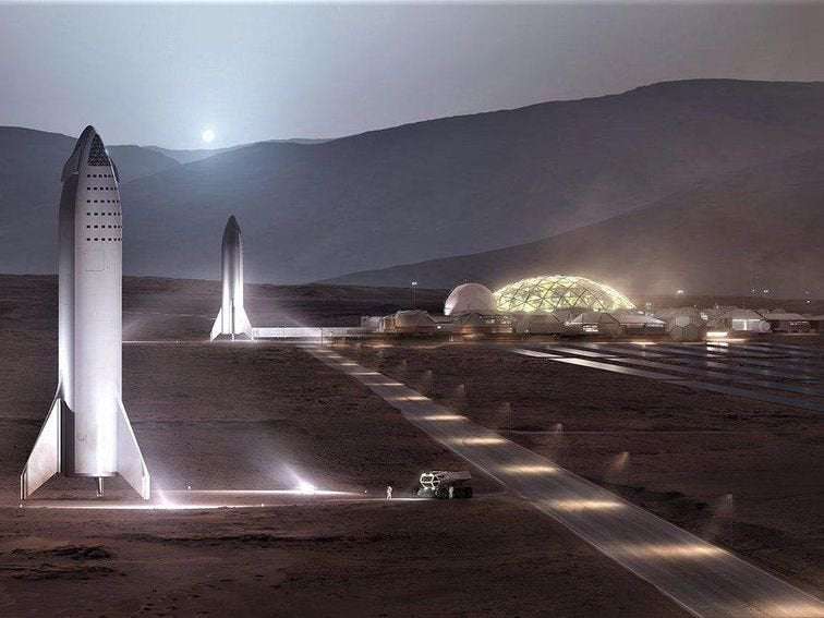 image for Elon Musk ponders solar reflectors instead of nuking Mars to warm it up