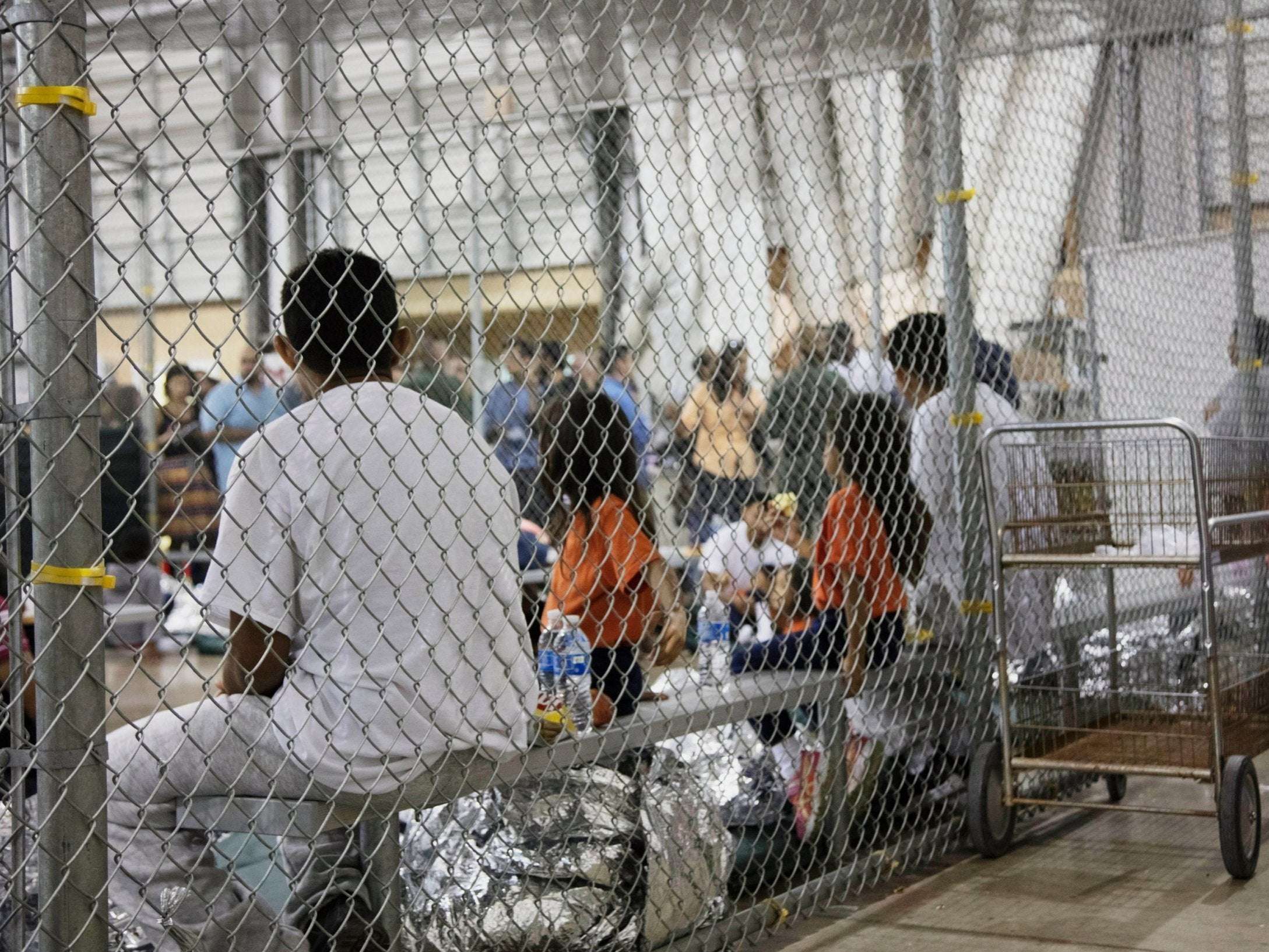 image for Trump's plan to cage kids indefinitely while denying them vaccines is ethnic cleansing in plain sight