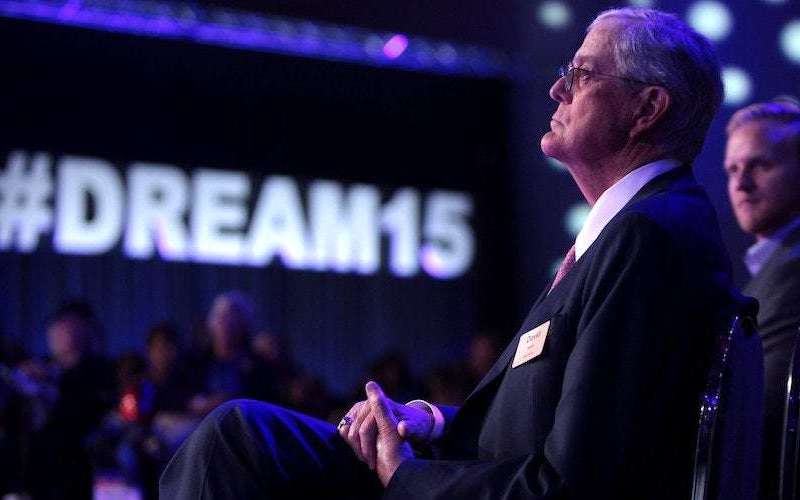 image for After Life of Incalculable Harm, Billionaire Climate Denialist and Right-Wing Villain David Koch Dead at 79