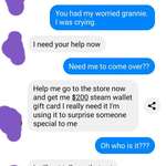 image for Guy from Nigeria pretended to be my grandma. I had some fun.
