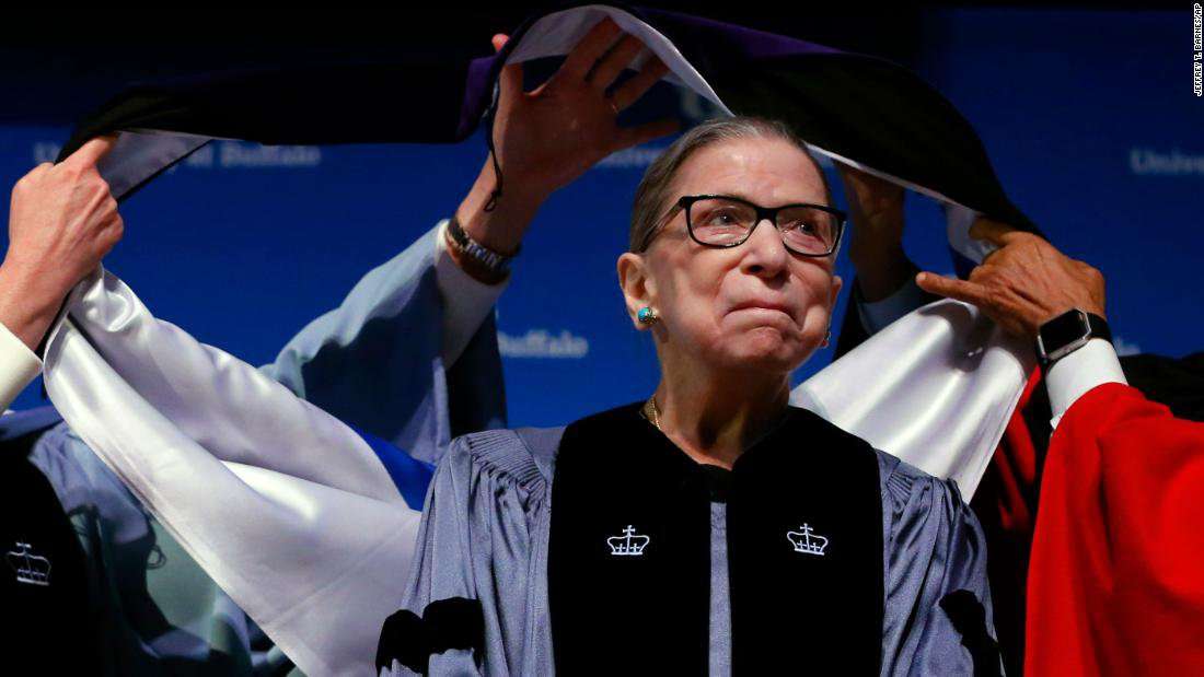 image for Ruth Bader Ginsburg: I'm alive and 'on my way to being very well' after treatment for pancreatic cancer