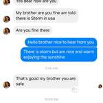 image for Some guy with the same last name as me from Zambia (I’m in the US) has been messaging me for about a year. Always very wholesome and he always calls me “brother” even though we’re definitely not related.