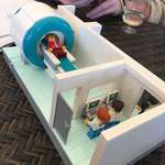 image for LEGO MRI scanners which are given to hospitals to help kids feeling nervous about scans