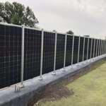 image for Solar panels are getting so cheap people have started using them as garden fences that double as electricity generators