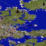 image for There’s more organized Minecraft cities, but we’re happy ours is 100% survival