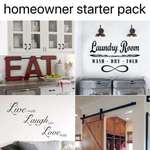 image for New white homeowner starter pack