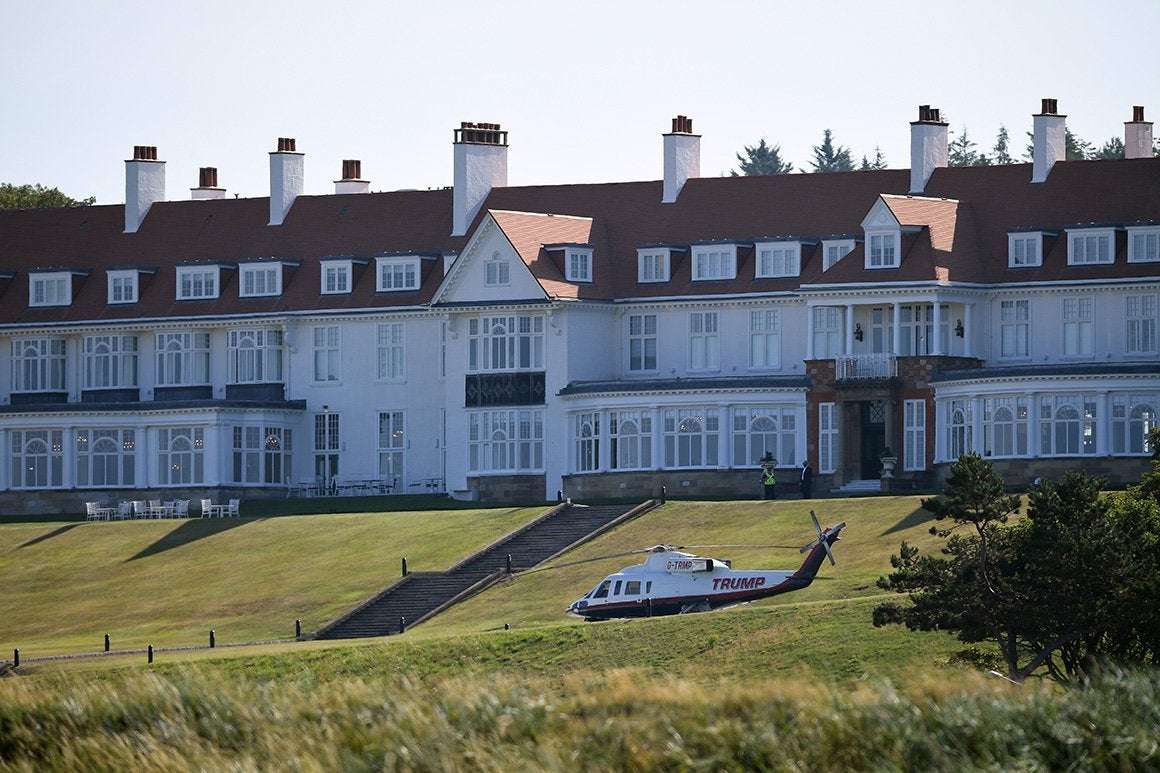 image for Air Force says it sent crews to Trump’s Scottish resort up to 40 times