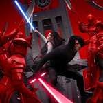 image for Mondo Debuts Star Wars: The Last Jedi Rey & Kylo Poster