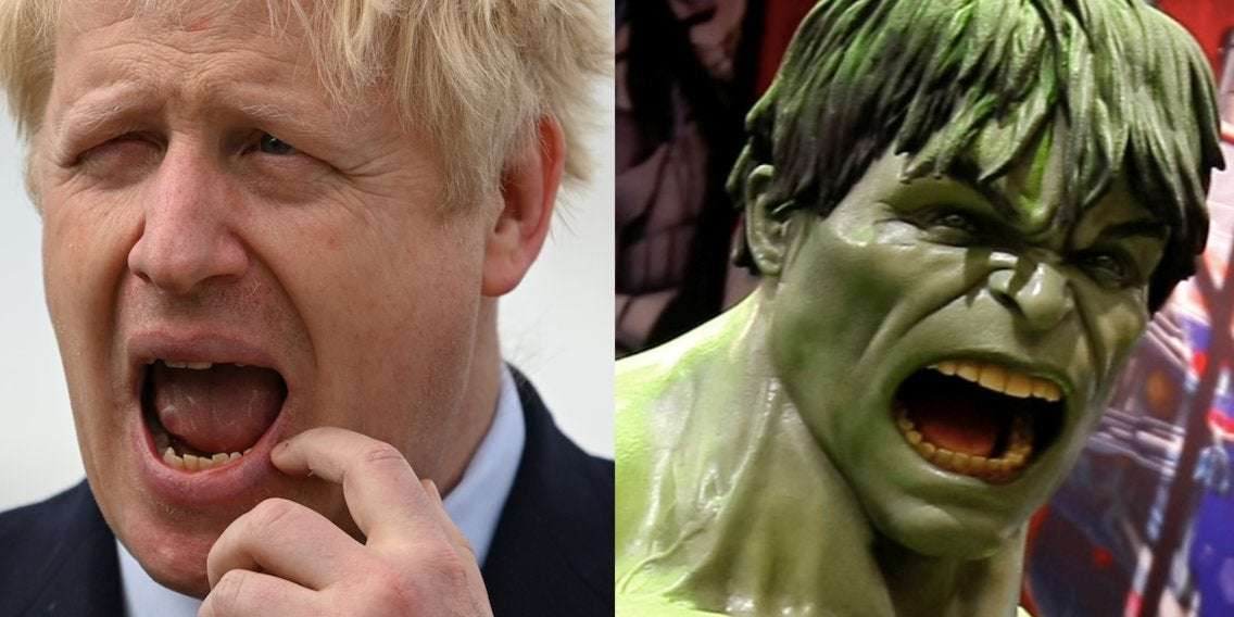 image for Boris Johnson called 'Trumpian' and 'infantile' by EU figure after comparing Brexit to the Hulk smashing out of his chains