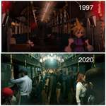 image for Final Fantasy VII inside the train.