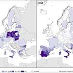 image for Unemployment in European Union 2004 vs 2018