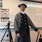 image for My teacher came dressed as a colonial man today for history he said if you wanna take pics of me or “make tik taks of me and make me virus” you have thirty seconds but little did he know he would be famous on reddit