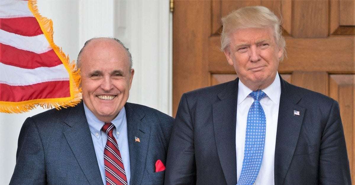 image for Former Federal Prosecutors: Rudy Giuliani Should Be Disbarred