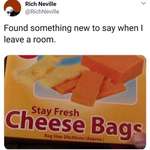 image for Stay fresh Cheese Bags!