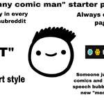 image for The “funny comic man” starter pack.